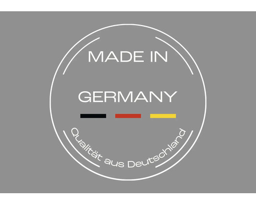Siegel Made in Germany, Qualität aus Deutschland.