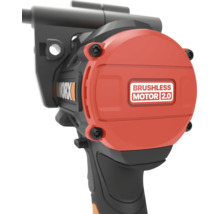 Detailansicht eines Worx Elektrowerkzeugs mit bürstenlosem Motor 2.0.