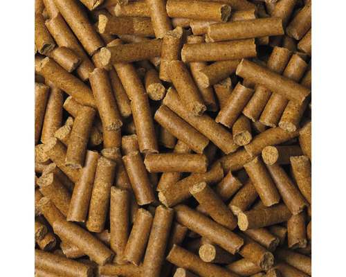 Nahaufnahme von zylindrischen Pellets.