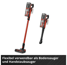Einhell Akku-Stielsauger, flexibel einsetzbar als Bodensauger und Handstaubsauger für die Bodenreinigung.