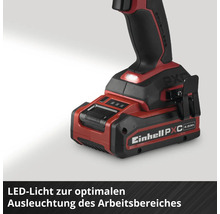 Einhell batteriebetriebenes Werkzeug mit integriertem Licht zur optimalen Ausleuchtung des Arbeitsbereiches.