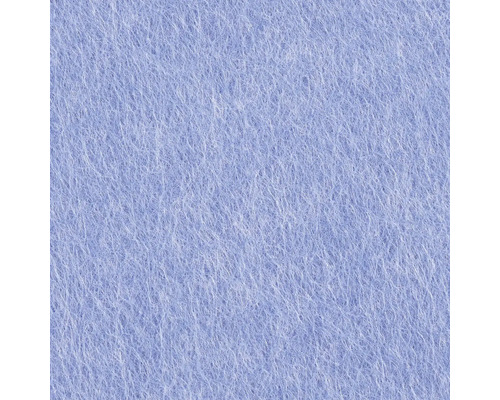 Nahaufnahme einer strukturierten, hellblauen Filzoberfläche.