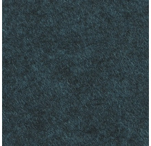 Detailaufnahme der Textur eines dunklen Nadelflies-Bodenbelags.