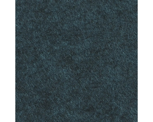 Detailaufnahme der Textur eines dunklen Nadelflies-Bodenbelags.