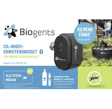 Biogents Logo und Kohlendioxid-Boost-Erweiterungsset für Mückenfallen mit Bluetooth-Steuerung, für bis zu 700 Quadratmeter, gegen alle Stechmücken.