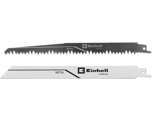 Einhell Säbelsägeblätter-Set für Holz und Metall.