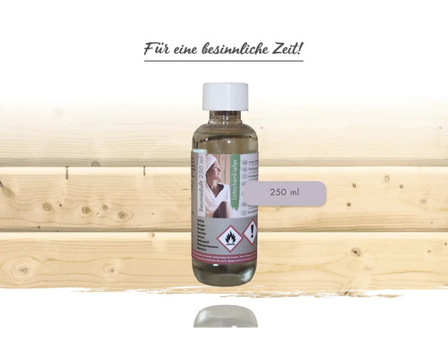 Saunaduft Latschenkiefer, 250 Milliliter Flasche.