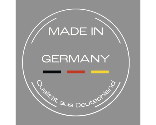 Siegel Made in Germany, Qualität aus Deutschland.