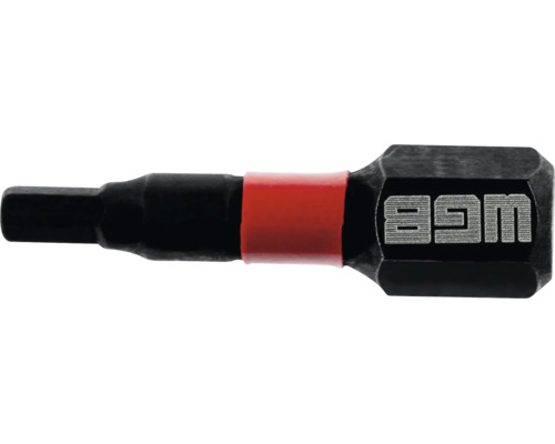 Schlagschrauber-Bit aus Metall mit Sechskantschaft und BGS Logo.