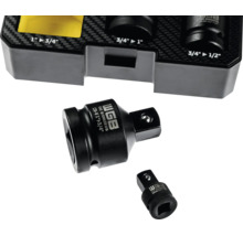 WGB Steckschlüssel Adapter Set für verschiedene Größen wie 1 Zoll auf 3/4 Zoll inklusive Koffer.