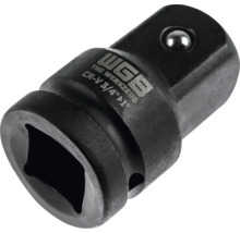 WGB Steckschlüssel-Adapter aus schwarzem Chrom-Vanadium-Stahl von 3/4 Zoll auf 1 Zoll.