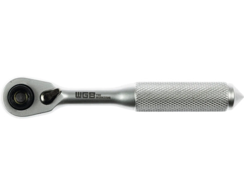 WGB Bit-Knarre mit Metallgriff und gerändelter Grifffläche.