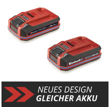 Zwei Einhell Akkus mit 3.0 Amperevolumen für Werkzeuge