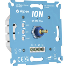 ION LED Zigbee Dimmer 200 Watt mit Drehregler und Anschlussklemmen für Unterputzmontage