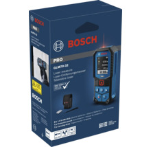 Bosch Professional Laser Entfernungsmesser GLM 70-32 in Verkaufsverpackung mit Zubehör wie Schutztasche und Batterien