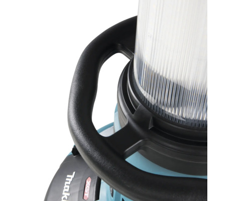 Makita Akku Baustellenlampe Detailansicht mit Tragegriff