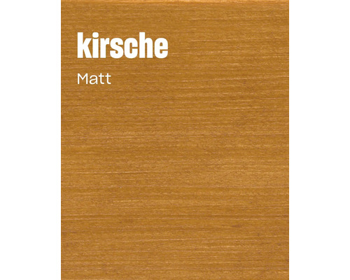 Holzlasur Farbton Kirsche matt