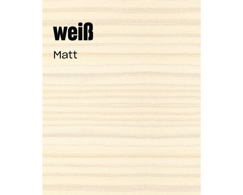 Holzoberfläche mit matter weißer Maserung