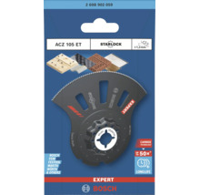Bosch Expert ACZ 105 ET Starlock Segmentsägeblatt für Multifunktionswerkzeuge zur Bearbeitung verschiedener Materialien in der Verpackung.