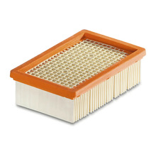 Flachfaltenfilter für Staubsauger