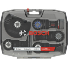 Bosch Starlock Oszillationswerkzeug Sägeblatt Set 4 plus 1 Teilig im Kunststoffkoffer