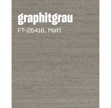 Strukturierte Tapete mit matter Oberflaeche in Graphitgrau Modell FT 25416