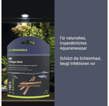 Dennerle Catappa Bark Seemandelbaumrinde zur Wasseraufbereitung in Süßwasser Aquarien schützt die Schleimhaut und beugt Infektionen vor