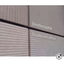 Wandfliesen mit Streifenoptik und Streifenstruktur im direkten Vergleich (Image AI modified or generated)