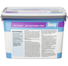 Knauf EASYFRESH Wandfarbe im Eimer fuer glatte und strukturierte Oberflaechen sowie Tapeten fuer den Innenbereich