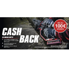 Einhell Cashback Aktion für Power X-Change Geräte und Akkus mit bis zu 100 Euro Ersparnis bei Einhell.