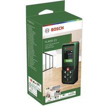 Bosch Laser Entfernungsmesser PLM 50 23 in Originalverpackung mit technischen Angaben zur Messreichweite und Speicherfunktion
