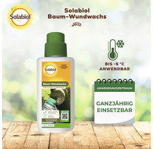 Solabiol Baum Wundwachs in der 300 Gramm Pinstube für Obst und Ziergehölze, ganzjährig anwendbar bis minus 5 Grad Celsius.