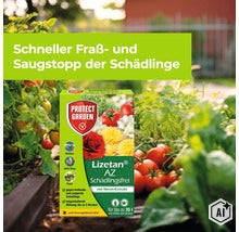 Protect Garden Lizetan AZ Schädlingsfrei mit Neem-Extrakt zum Gießen oder Spritzen für den Schutz von Zierpflanzen sowie Obst und Gemüse. (Image AI modified or generated)
