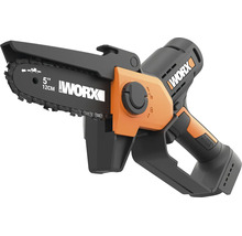 WORX Akku Astsäge mit 12 Zentimeter beziehungsweise 5 Zoll Schwertlänge und WORX Logo