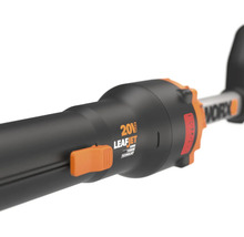 Worx LeafJet Akku Laubbläser mit 20 Volt Sonic Turbine Technologie.