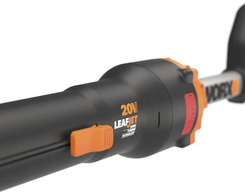 Worx LeafJet Akku Laubbläser mit 20 Volt Sonic Turbine Technologie.