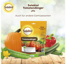 Solabiol Tomatendünger für Tomaten und Gemüse, organischer Dünger in staubfreiem Granulat, geeignet für ökologischen Landbau.