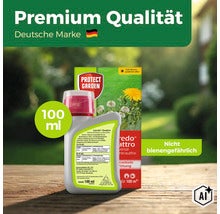 Protect Garden Loredo Quattro Universal Rasenunkrautfrei 100 Milliliter Flasche mit Verpackung (Image AI modified or generated)