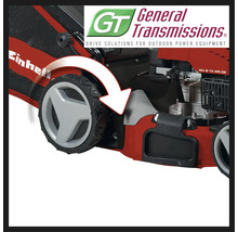 Einhell Rasenmäher mit General Transmissions Getriebe und Antriebsrad