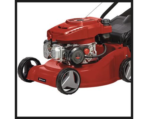 Einhell Benzin Rasenmäher mit Verbrennungsmotor und Kunststoffgehäuse