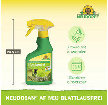 Neudorff Neudosan AF Neu Blattlausfrei Sprühflasche zur Schädlingsbekämpfung an Pflanzen, 20,5 Zentimeter hoch, unverdünnt und ganzjährig anwendbar.