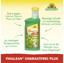 Neudorff Finalsan UnkrautFrei Plus Unkrautvernichter in der Sprühflasche gegen Unkraut Giersch Moos und Algen für die Anwendung im Garten