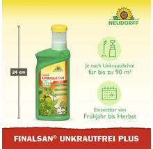 Neudorff Finalsan UnkrautFrei Plus Unkrautvernichtungsmittel in der 24 Zentimeter Flasche für bis zu 90 Quadratmeter Anwendung
