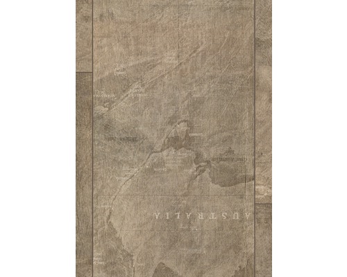 Holzboden mit Weltkartenmuster