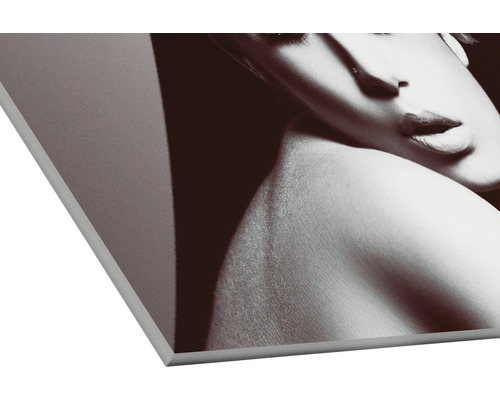 Dekoratives Wandbild mit Frauengesicht