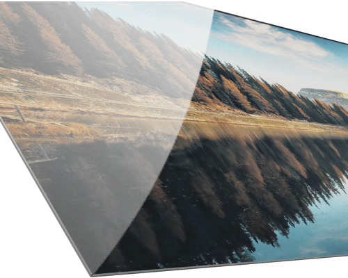 Acrylglasbild mit Landschaftsmotiv