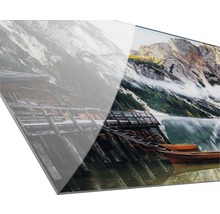Glasbild Wildsee IV 30x80 cm