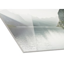 Acrylglasbild mit Berglandschaft