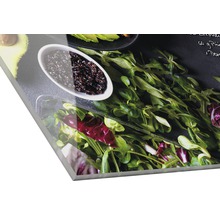Acrylglasbild mit Salat-Motiv