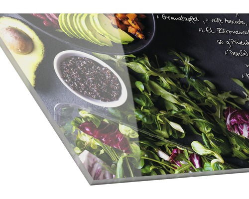 Acrylglasbild mit Lebensmittelmotiv